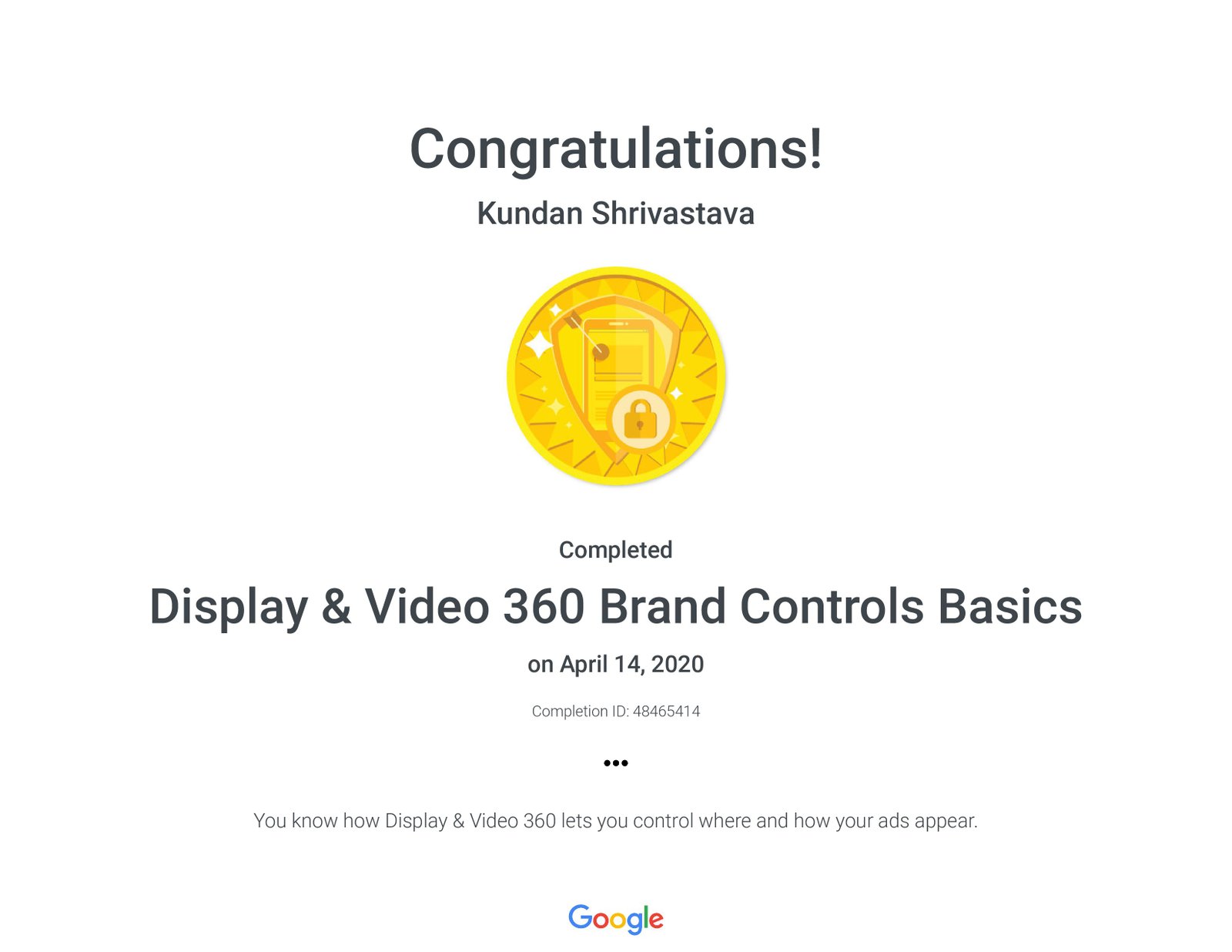 Global Certification